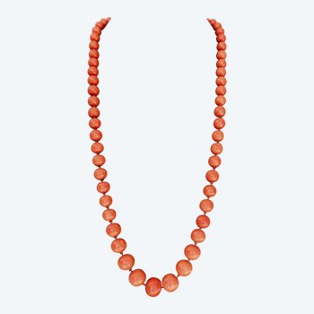 Collier de corail Napoléon 3