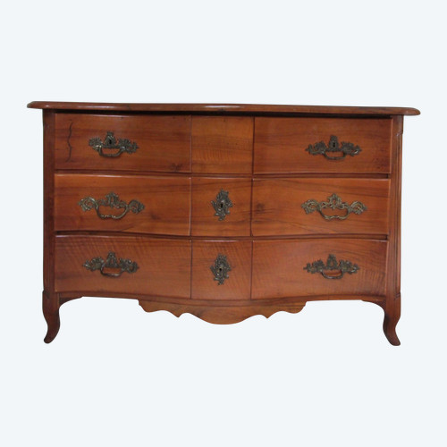 Commode galbée Louis XV