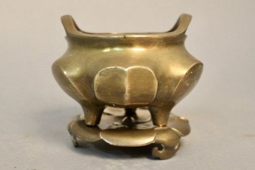 Große Tripode Parfümbrenner Aus Bronze China