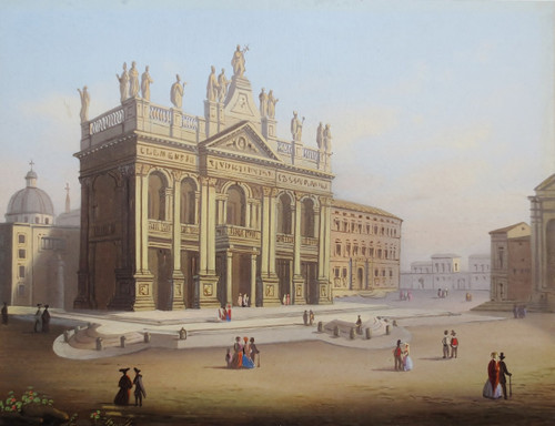 Vues de Rome, XIXe siècle.