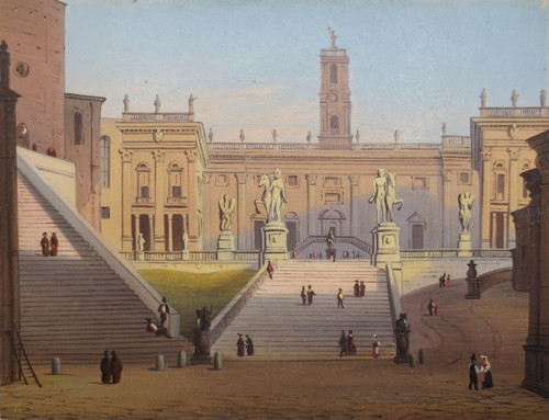 Vues de Rome, XIXe siècle.