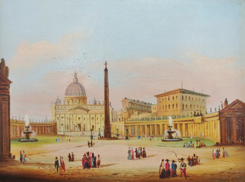 Vues de Rome, XIXe siècle.  