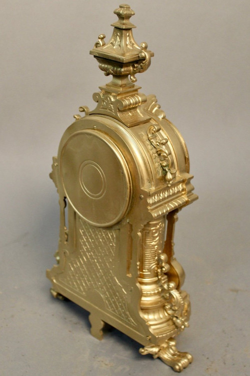 Bronze Baroque Clock