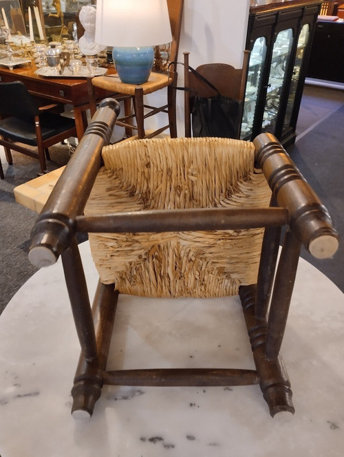 Paire de Chaises - Brutaliste - Dlg De Charles Dudouyt - V . 1940