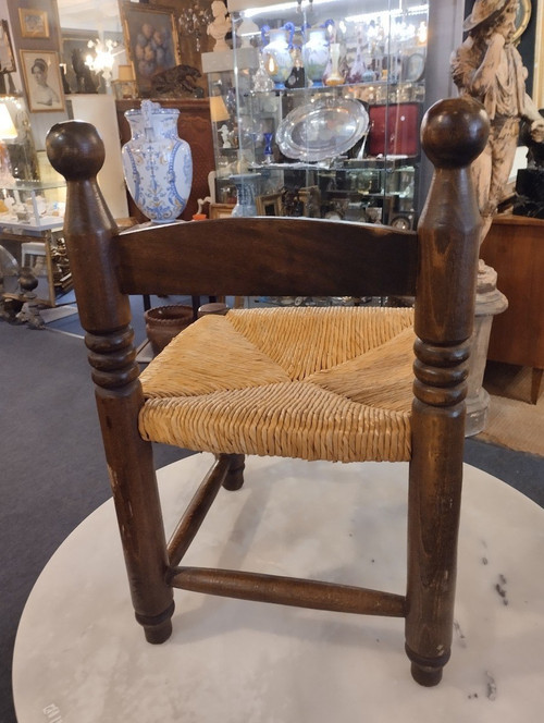Paire de Chaises - Brutaliste - Dlg De Charles Dudouyt - V . 1940