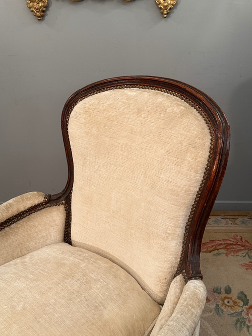 Nicolas Blanchard, Bergère Stamped Louis XV circa 1750