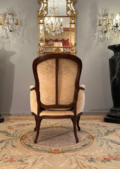 Nicolas Blanchard, Bergère Stamped Louis XV circa 1750