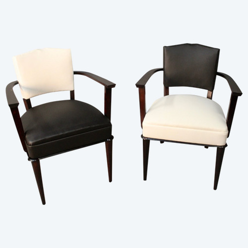 Pair Of Bridge Armchairs
