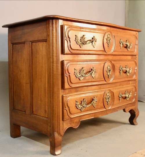Commode Lyonnaise En Noyer XVIIIème