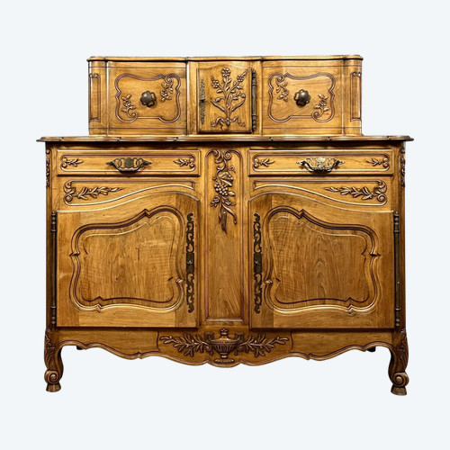 Provenzalische Anrichte im Stil von Louis XV aus Obstholz, Epoche XXeme