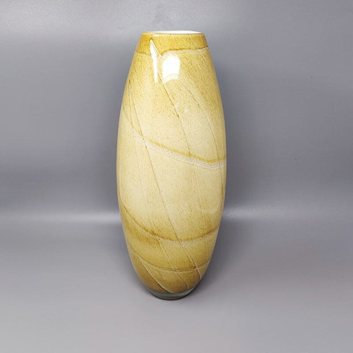 1970 Wunderschönes Paar Vasen aus Muranoglas von Enrico Coveri. Hergestellt in Italien