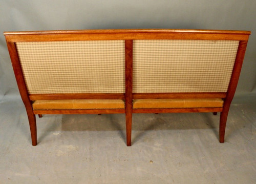 Mahogany Bench, 19th Century Restoration Period