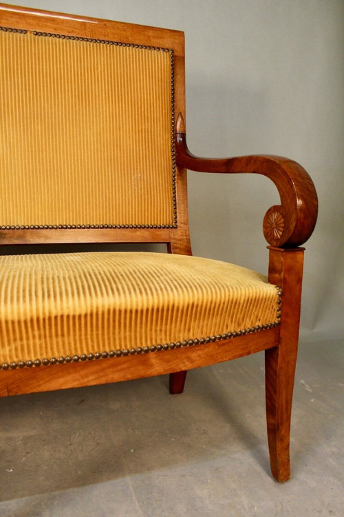 Mahogany Bench, 19th Century Restoration Period