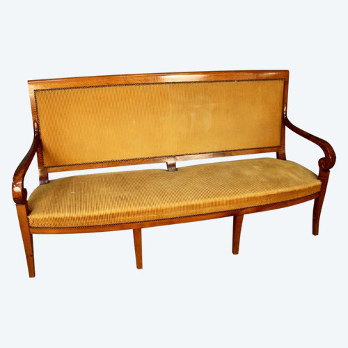 Mahogany Bench, 19th Century Restoration Period