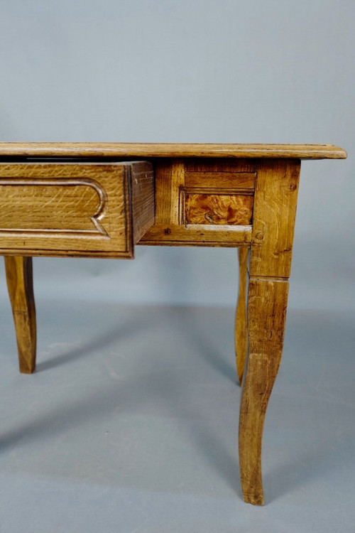Table à écrire En Chêne Style Louis XV