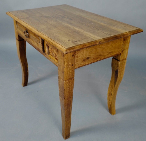 Table à écrire En Chêne Style Louis XV