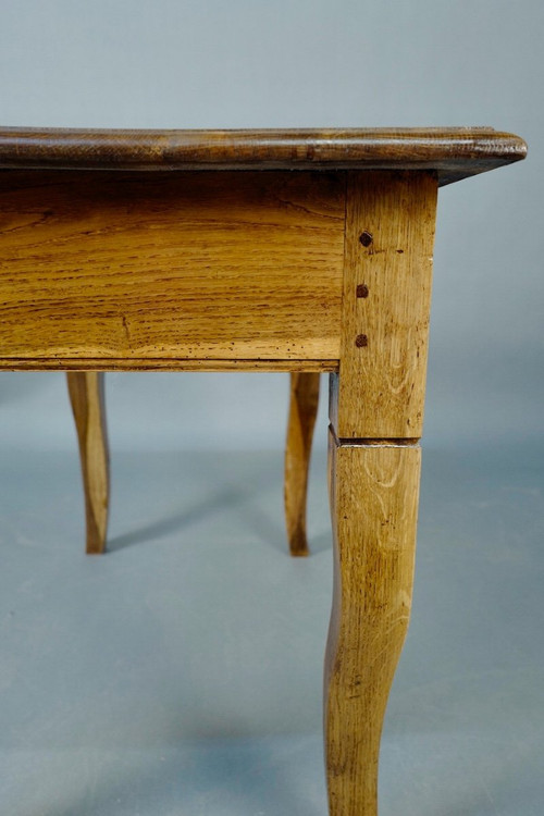 Table à écrire En Chêne Style Louis XV