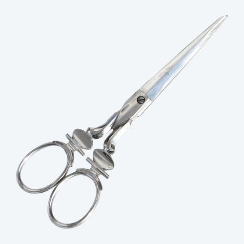 Antique Linen Scissors Sewing Craftsman Necessary 19th Century
