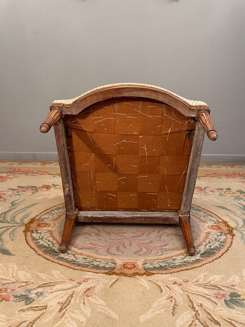 Large Louis XVI Period Armchair Circa 1780