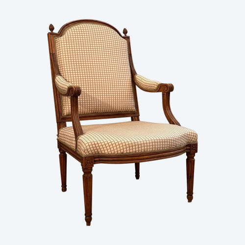 Large Louis XVI Period Armchair Circa 1780