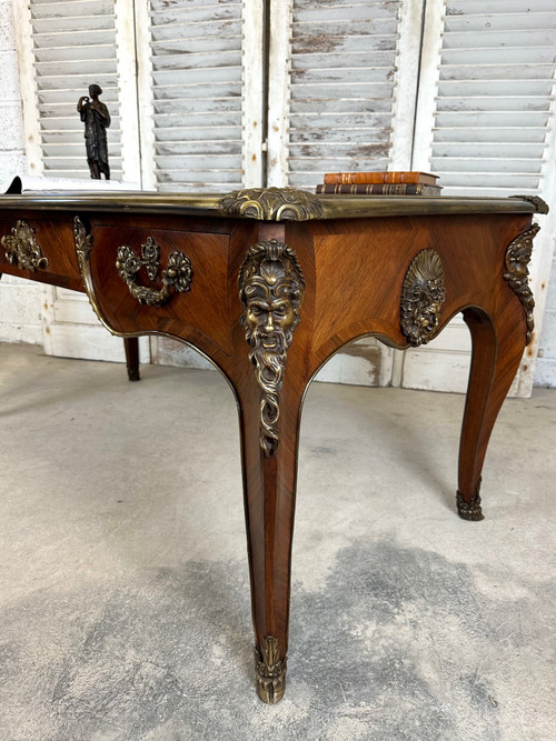 Grande scrivania in stile Regency del XIX secolo
