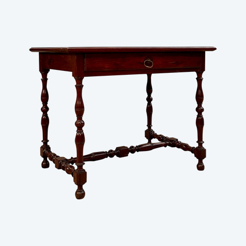 Rarissime Table A Ecrire en Amarante d'Epoque Louis XIV Epoque Fin XVIIème