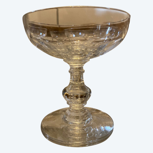 11 Calici da champagne Catalogo Baccarat 1916