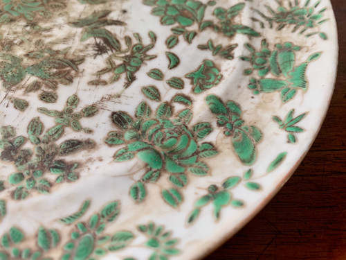 Assiette chinoise XIX ème