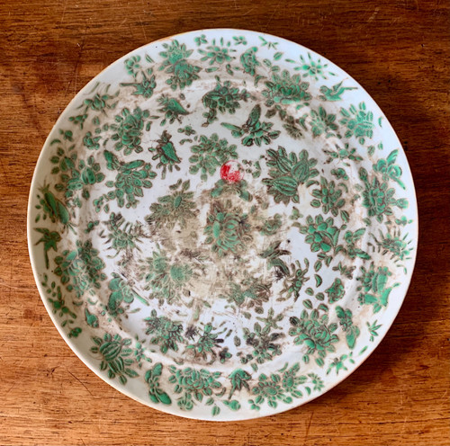 Assiette chinoise XIX ème