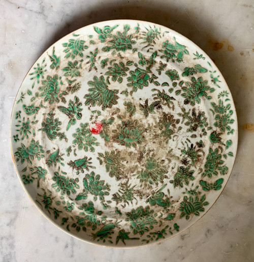 Assiette chinoise XIX ème