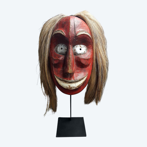„False Face“-Maske, Irokesen, Kanada oder Vereinigte Staaten