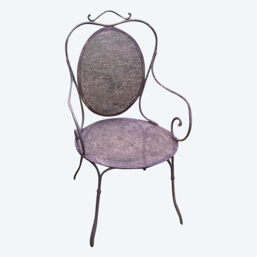 Beautiful garden in squared iron from the 20th century