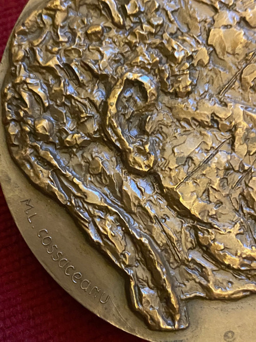 Médaille d'Alberto Giacometti (1901-1966) 