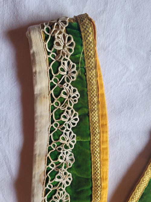 Embroidered stole from the late 19th century