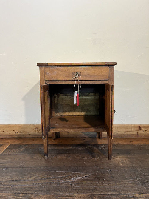 19th century walnut cabinet