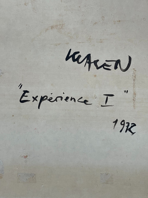 Peter KLASEN (1935 - …) , «  Expérience I » , 1972