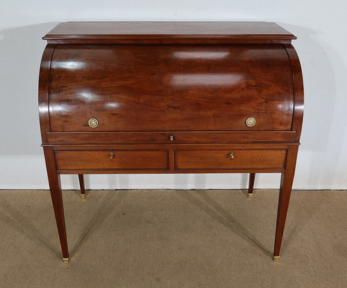 Bureau à Cylindre en Acajou, style Directoire – 1ère partie XIXe