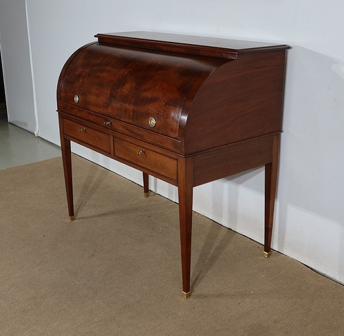 Bureau à Cylindre en Acajou, style Directoire – 1ère partie XIXe
