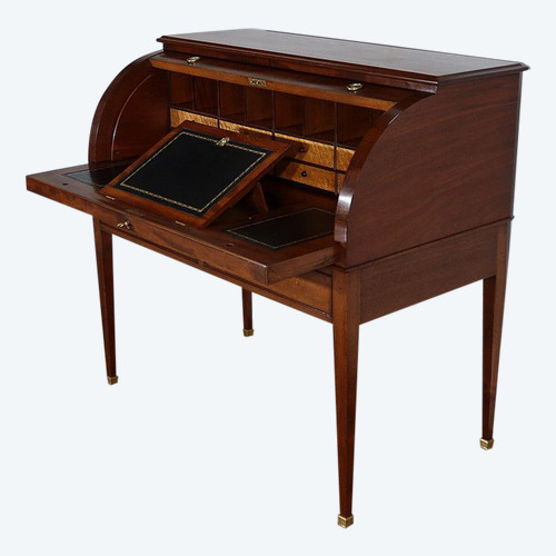 Bureau à Cylindre en Acajou, style Directoire – 1ère partie XIXe