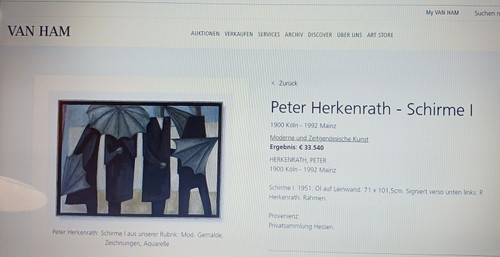 PETER HERKENRATH 1900/1992