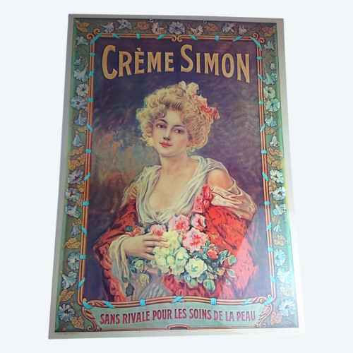 Werbeplakat „Simon Creme“