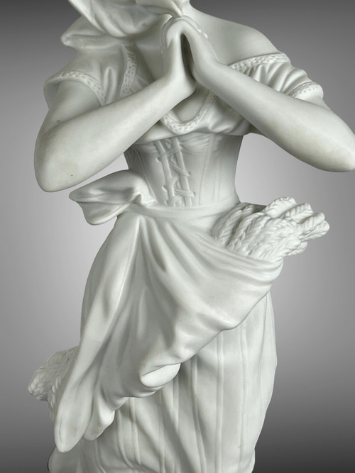19TH CENTURY COOKIE SUBJECT WITH THE SAXONY STAMP “THE MERCHANT” 34CM HIGH
