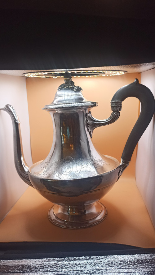 Christofle Kaffeemaschine von Maritime Couriers
