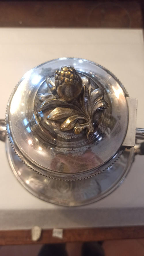 Christofle Kaffeemaschine von Maritime Couriers