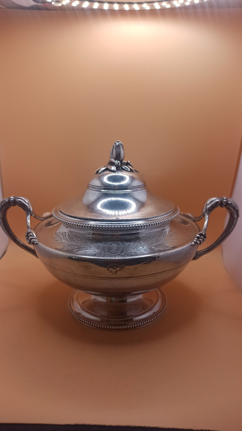 Sugar bowl Christofle Messageries Maritimes