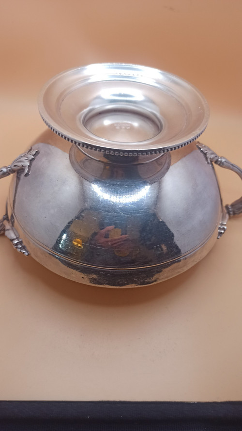 Sugar bowl Christofle Messageries Maritimes
