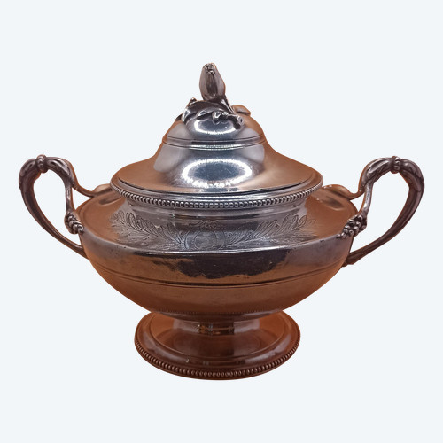 Sugar bowl Christofle Messageries Maritimes