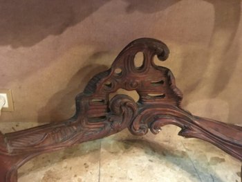 Console di supporto in mogano