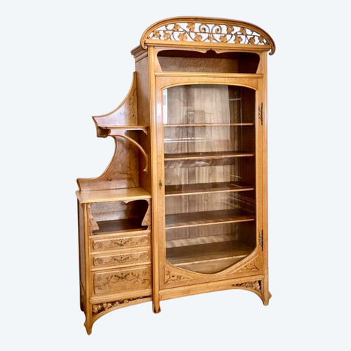 Bibliothèque Vitrine Art Nouveau, École de Nancy