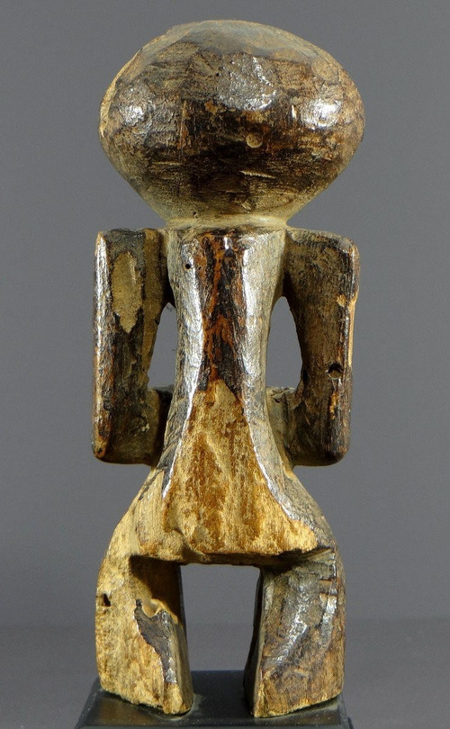 Nigeria, Mambila-Volk, erste Hälfte des 20. Jahrhunderts, Hartholzstatuette vom Typ „Tadep“.